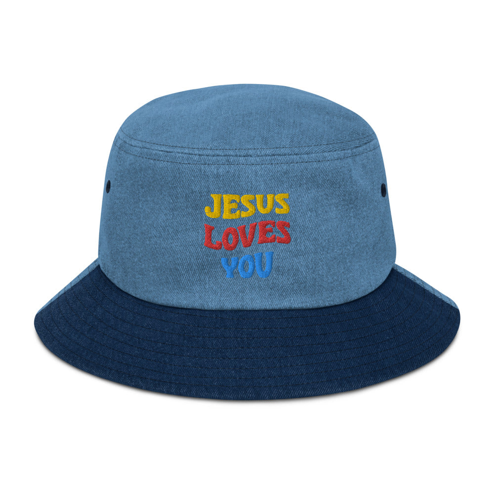 Jesus Loves You Bucket Hat