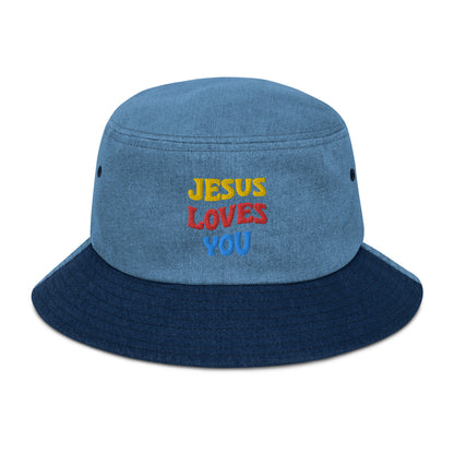 Jesus Loves You Bucket Hat