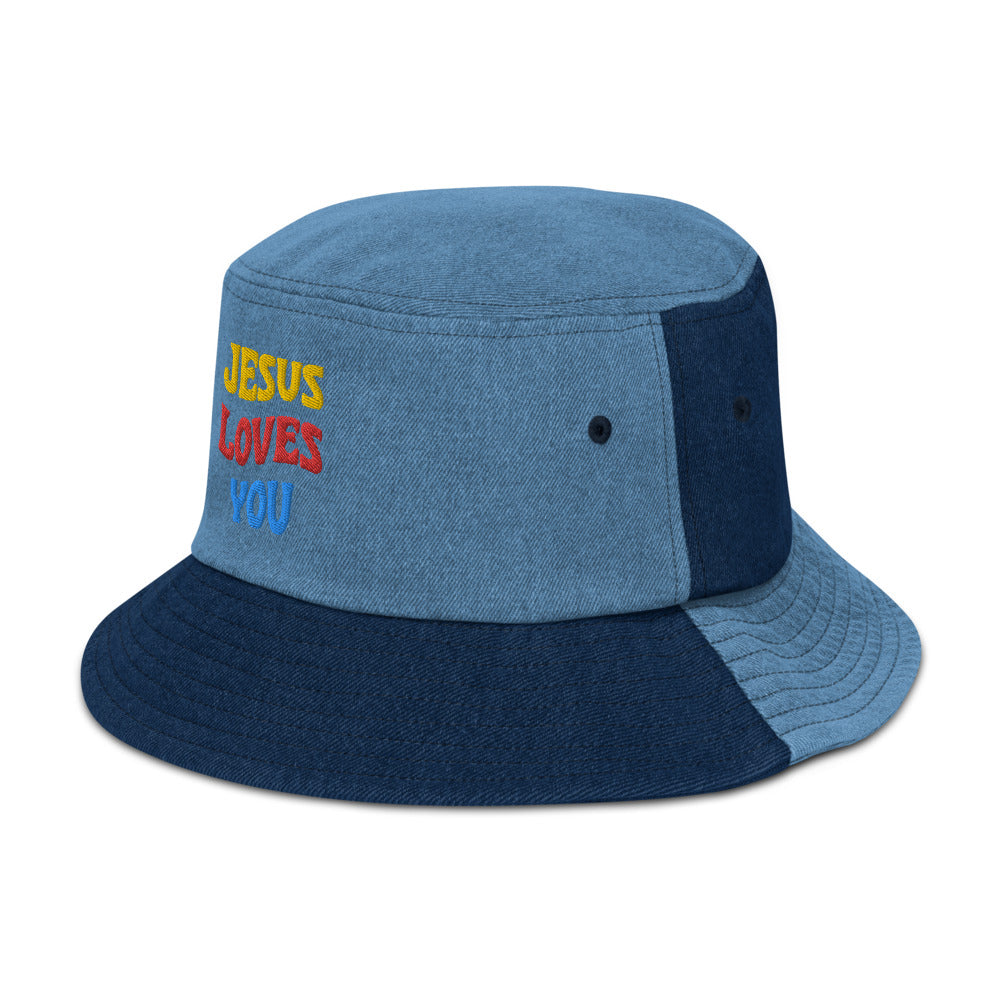 Jesus Loves You Bucket Hat