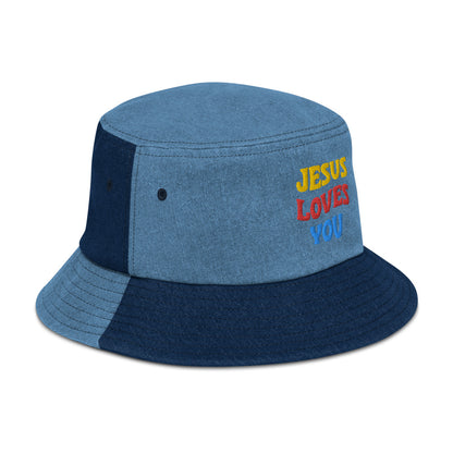 Jesus Loves You Bucket Hat